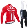 Tenue Maillot M/L + Collant à Bretelles 2020 Team Sunweb N001